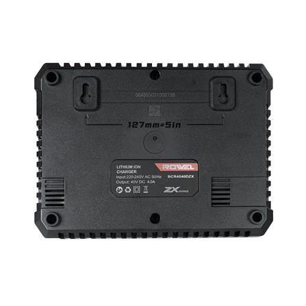 แท่นชาร์จแบตเตอรี่ 2 ช่อง ROWEL BCR4040DZX 40 โวลต์ 4 แอมป์_3