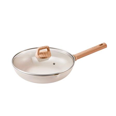 กระทะก้นแบนพร้อมฝา 26 ซม. TEFAL CAST ALU IH_0