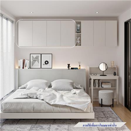 ตู้แขวนผนัง SB FURNITURE TERA 59064553 160 ซม. สีขาว_1