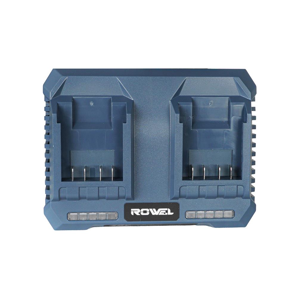 แท่นชาร์จแบตเตอรี่ 2 ช่อง ROWEL BCR4020DZX 40 โวลต์ 2 แอมป์