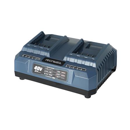แท่นชาร์จแบตเตอรี่ 2 ช่อง ROWEL BCR4020DZX 40 โวลต์ 2 แอมป์_0
