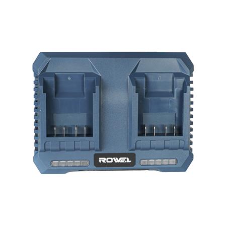 แท่นชาร์จแบตเตอรี่ 2 ช่อง ROWEL BCR4020DZX 40 โวลต์ 2 แอมป์_2