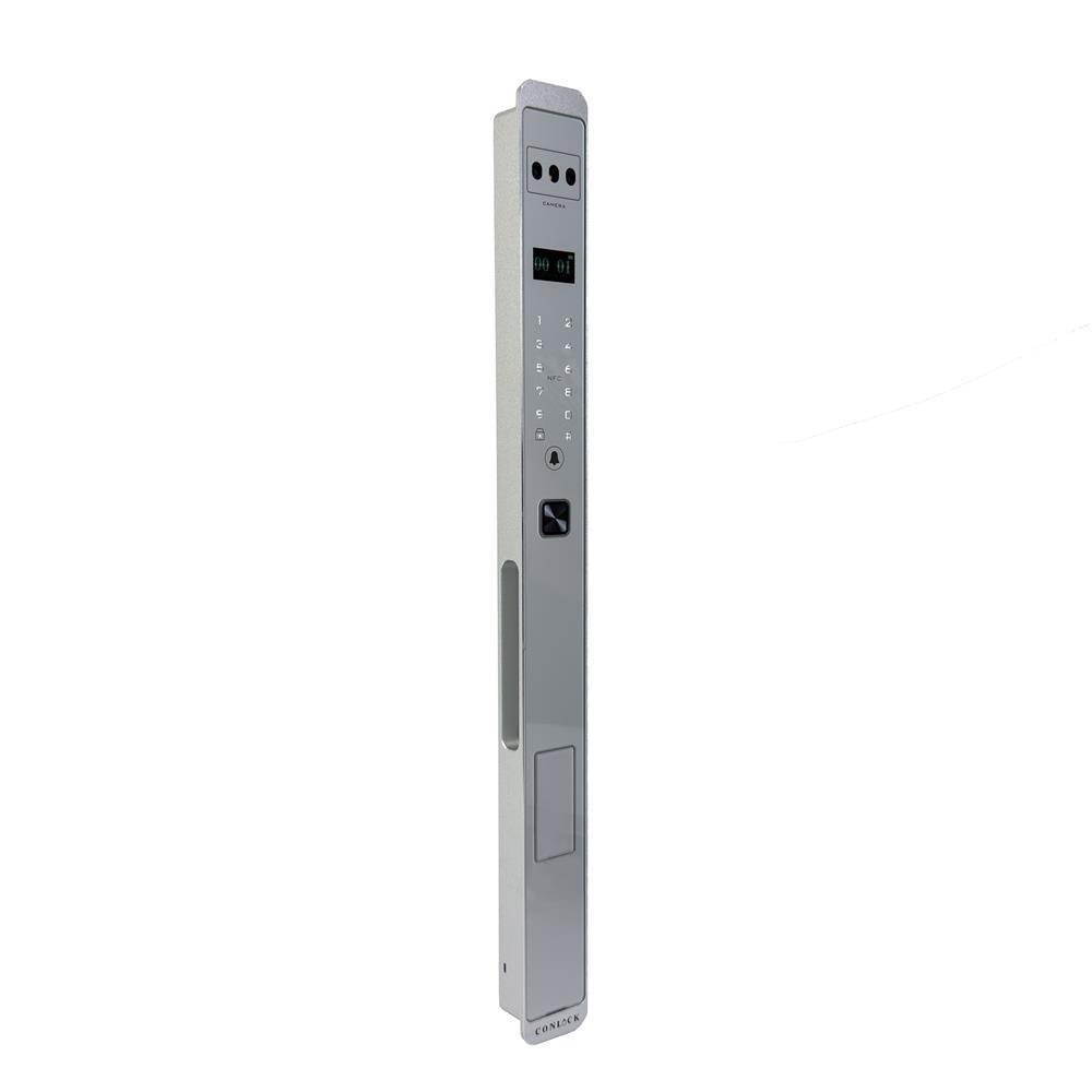 กลอนดิจิตอล CONLOCK XERCON SLIM สีเงิน