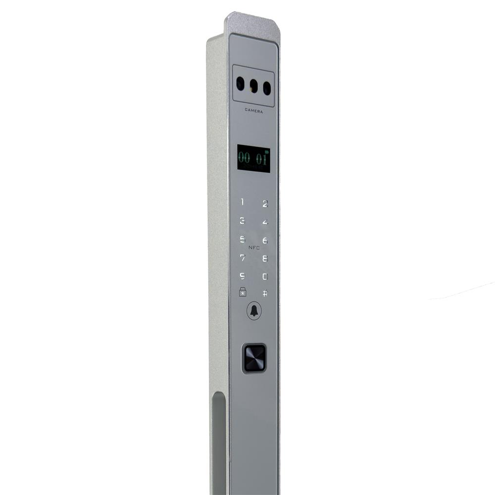 กลอนดิจิตอล CONLOCK XERCON SLIM สีเงิน