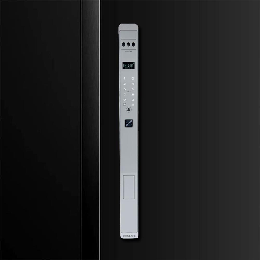 กลอนดิจิตอล CONLOCK XERCON SLIM สีเงิน