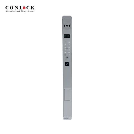 กลอนดิจิตอล CONLOCK XERCON SLIM สีเงิน_0