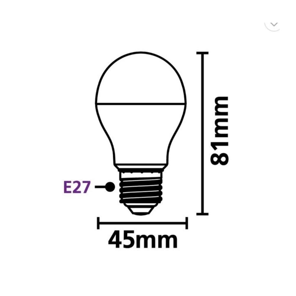 หลอด LED SYLVANIA G45 BASIC PLUS 5 วัตต์ WARM WHITE E27