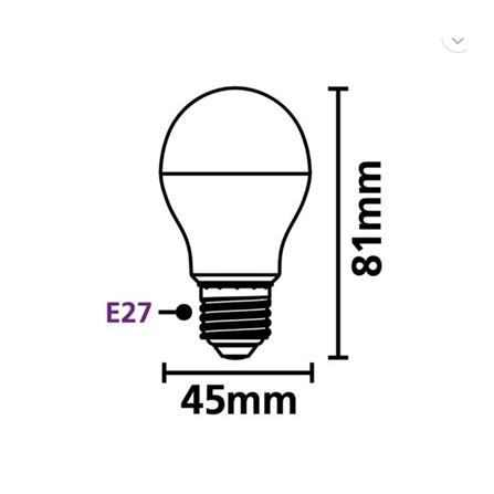 หลอด LED SYLVANIA G45 BASIC PLUS 5 วัตต์ WARM WHITE E27_3