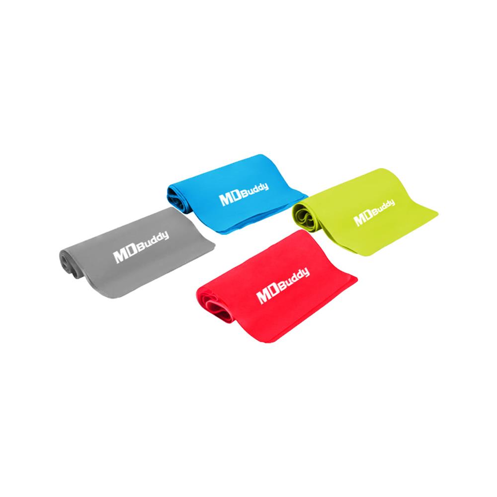 ชุดแผ่นยางยืดสำหรับโยคะ พิลาทิส MDBUDDY
