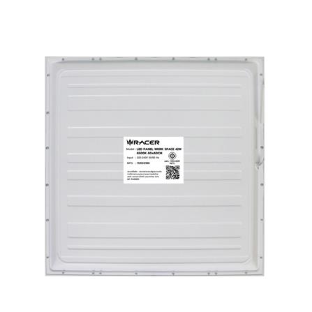 โคมฝังฝ้า LED RACER PANEL WORK SPACE 42 วัตต์ 60x60 ซม. DAYLIGHT (1 แถม 1)_1