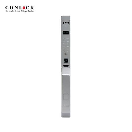 กลอนดิจิตอล CONLOCK XERCON LINE สีเงิน_0