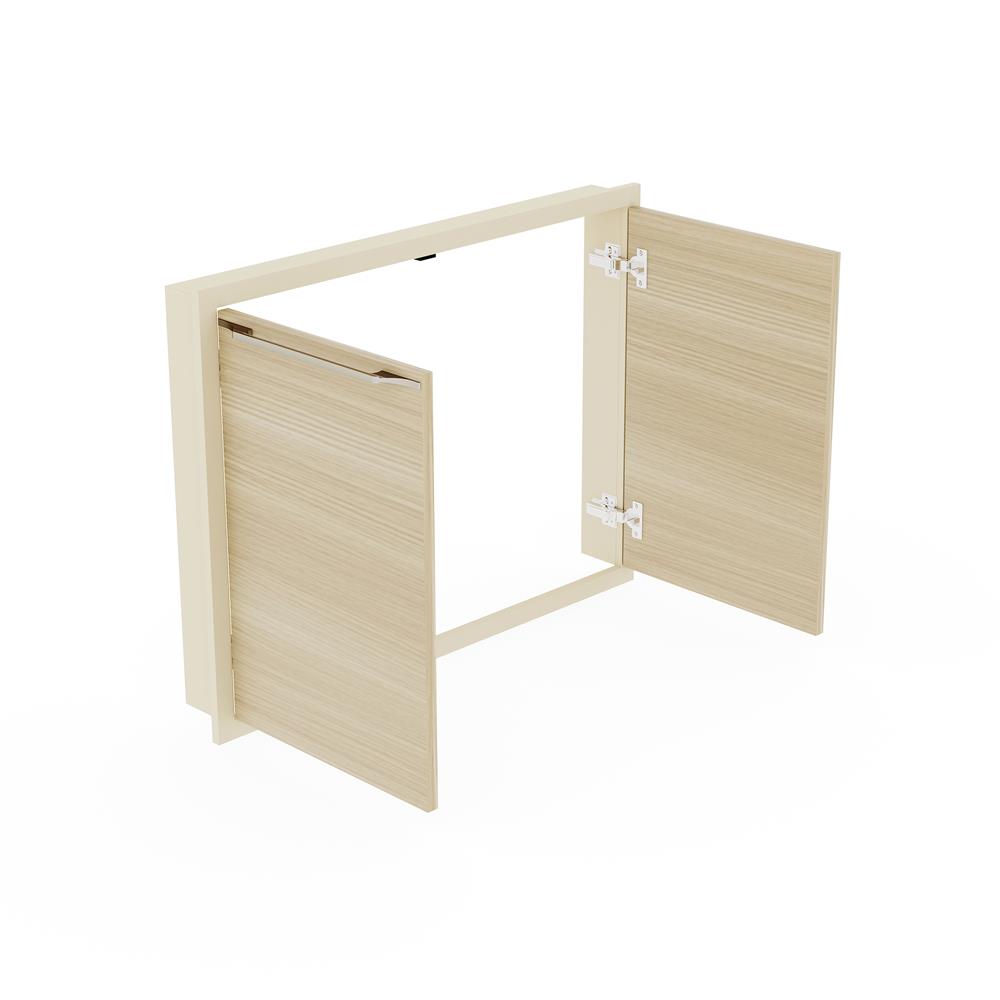 บานซิงค์คู่ KITZCHO LUCIDA PLUS 86x66 ซม. สี NATURAL OAK