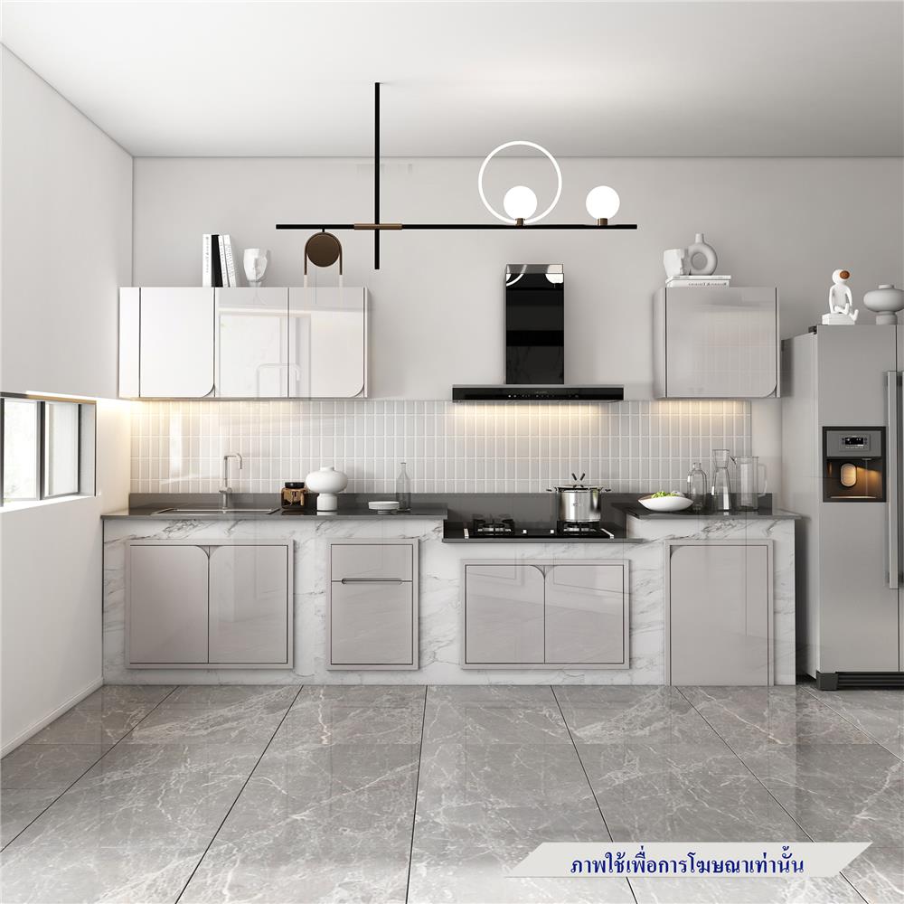 บานถังแก๊ส เปิดซ้าย KITZCHO CURVE 56x74 ซม. สี SAHARA