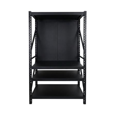 ชั้นเหล็ก 4 ชั้น CUSTOMAI STANDARD SET 1.2 เมตร สีดำ_1