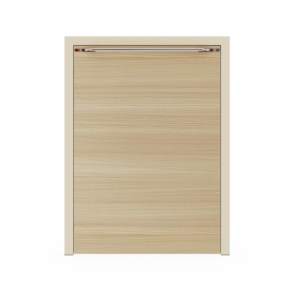 บานถังแก๊ส เปิดขวา KITZCHO LUCIDA PLUS 56x74 ซม. สี NATURAL OAK