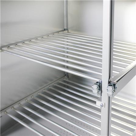 ชุดครัวอะลูมิเนียมสำเร็จรูป ท็อปเรียบ 3MITI STR 100FF 100 ซม. สีขาว_4