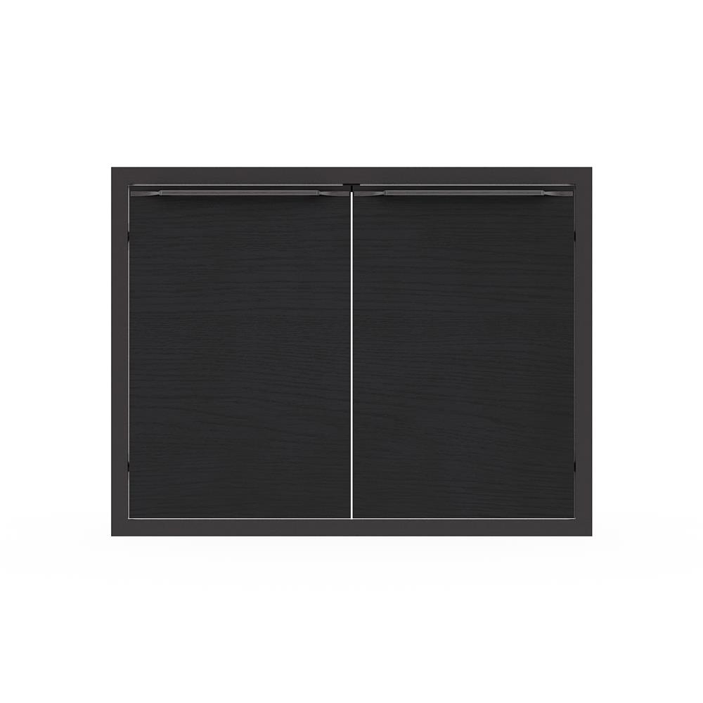 บานซิงค์คู่ KITZCHO LUCIDA PLUS 86x66 ซม. สี BLACK OAK
