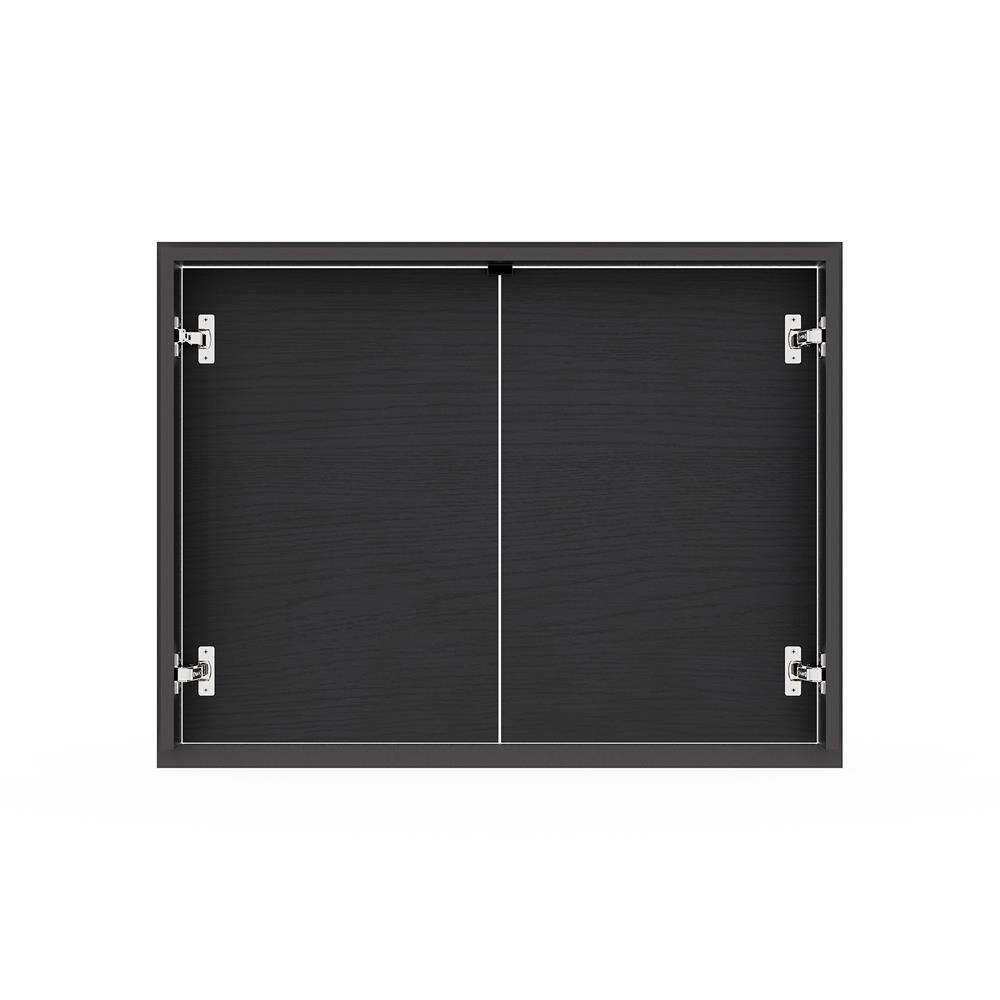 บานซิงค์คู่ KITZCHO LUCIDA PLUS 86x66 ซม. สี BLACK OAK