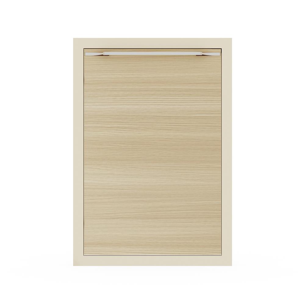 บานซิงค์เดี่ยว เปิดขวา KITZCHO LUCIDA PLUS 46x66 ซม. สี NATURAL OAK