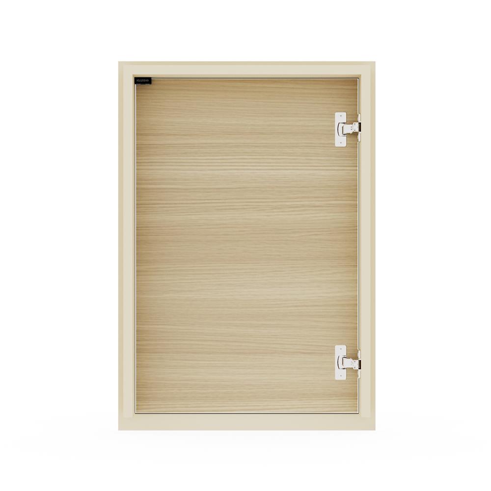 บานซิงค์เดี่ยว เปิดขวา KITZCHO LUCIDA PLUS 46x66 ซม. สี NATURAL OAK