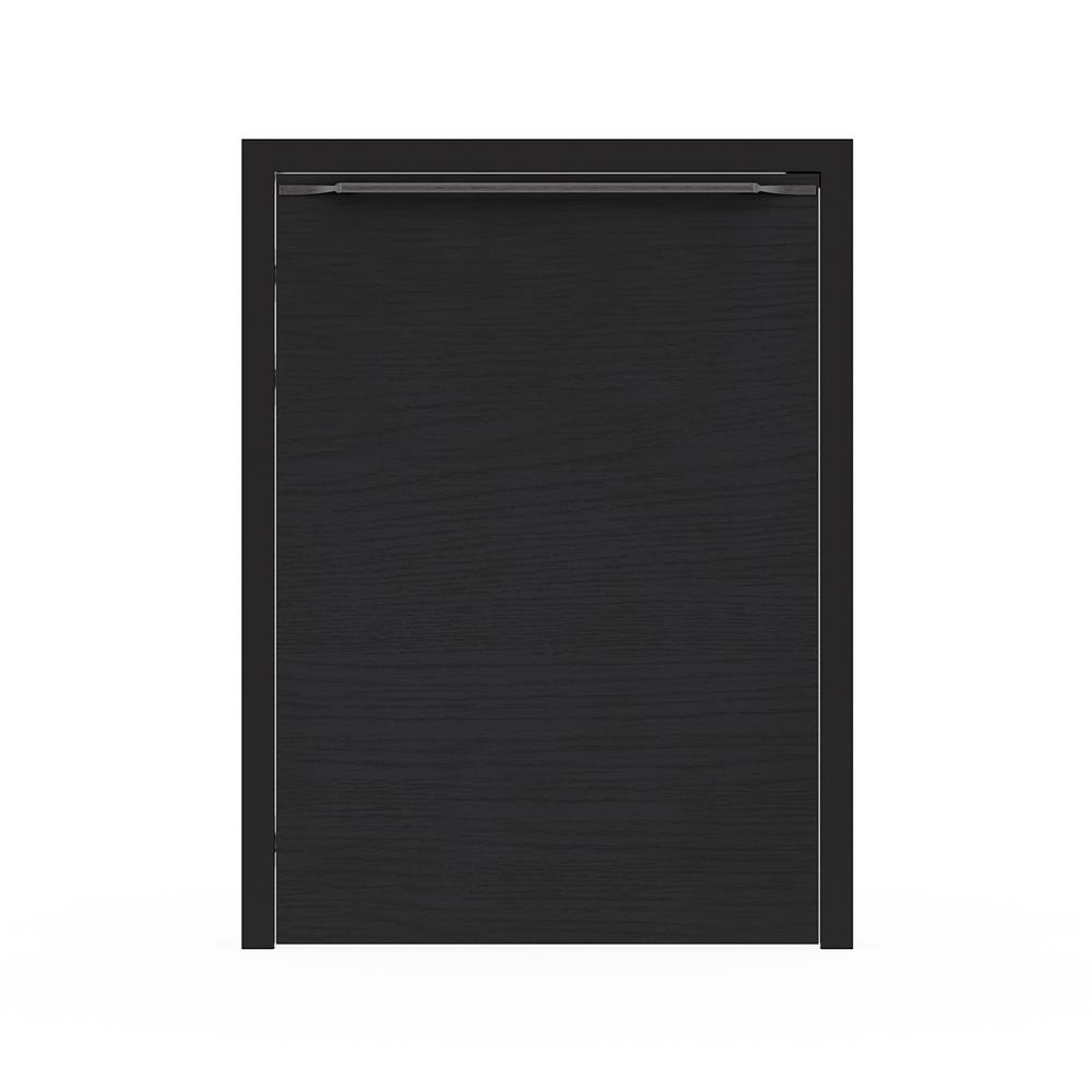 บานถังแก๊ส เปิดขวา KITZCHO LUCIDA PLUS 56x74 ซม. สี BLACK OAK