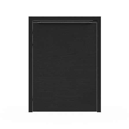 บานถังแก๊ส เปิดขวา KITZCHO LUCIDA PLUS 56x74 ซม. สี BLACK OAK_0