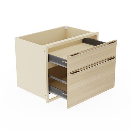 ตู้ลิ้นชัก KITZCHO LUCIDA PLUS 86x66 ซม. สี NATURAL OAK_2