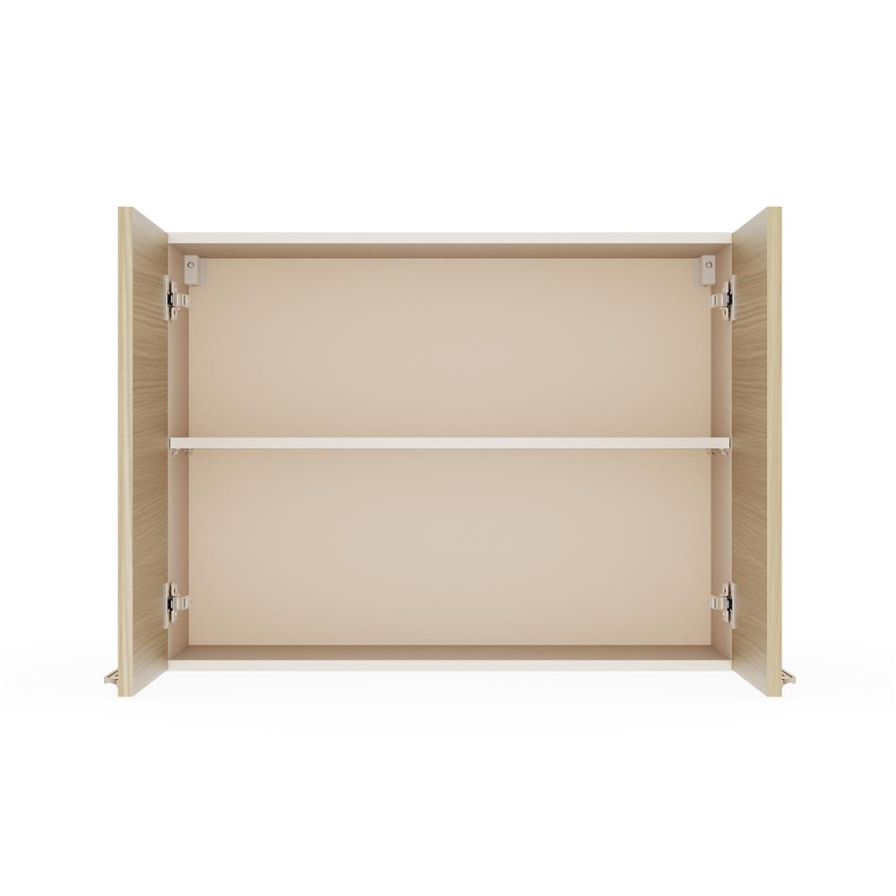 ตู้แขวนคู่ KITZCHO LUCIDA PLUS 80x60 ซม. สี NATURAL OAK