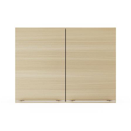 ตู้แขวนคู่ KITZCHO LUCIDA PLUS 80x60 ซม. สี NATURAL OAK_0