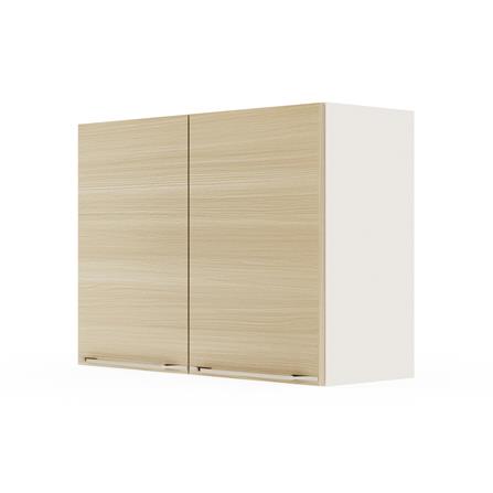 ตู้แขวนคู่ KITZCHO LUCIDA PLUS 80x60 ซม. สี NATURAL OAK_1