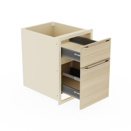 ตู้ลิ้นชัก KITZCHO LUCIDA PLUS 46x66 ซม. สี NATURAL OAK_2