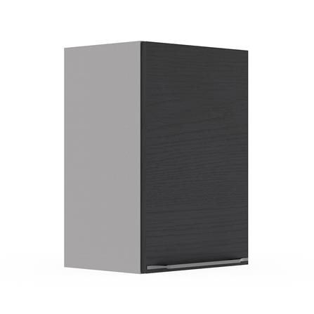 ตู้แขวนเดี่ยว เปิดขวา KITZCHO LUCIDA PLUS 40x60 ซม. สี BLACK OAK_1