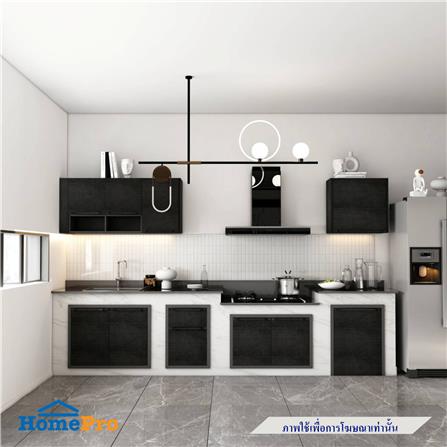 ตู้แขวนเดี่ยว เปิดขวา KITZCHO LUCIDA PLUS 40x60 ซม. สี BLACK OAK_4