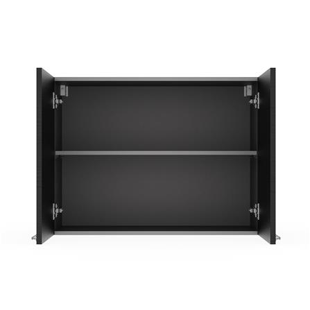 ตู้แขวนคู่ KITZCHO LUCIDA PLUS 80x60 ซม. สี BLACK OAK_3