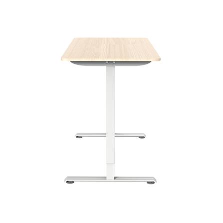 โต๊ะปรับระดับไฟฟ้า FURDINI KENTO-3D-M1S2 120 ซม. สีไวท์โอ๊ค_2
