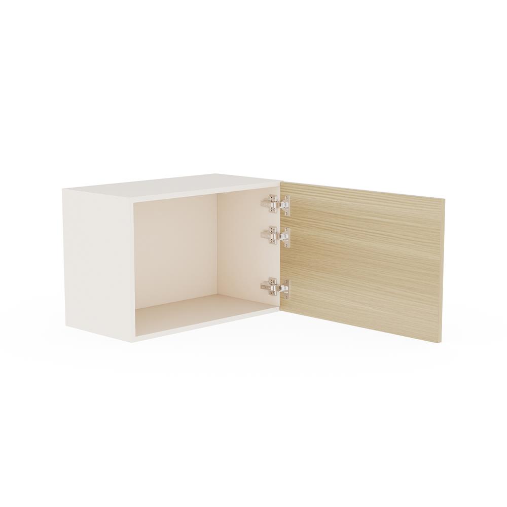 ตู้แขวนเดี่ยว เปิดขวา KITZCHO LUCIDA PLUS 60x40 ซม. สี NATURAL OAK