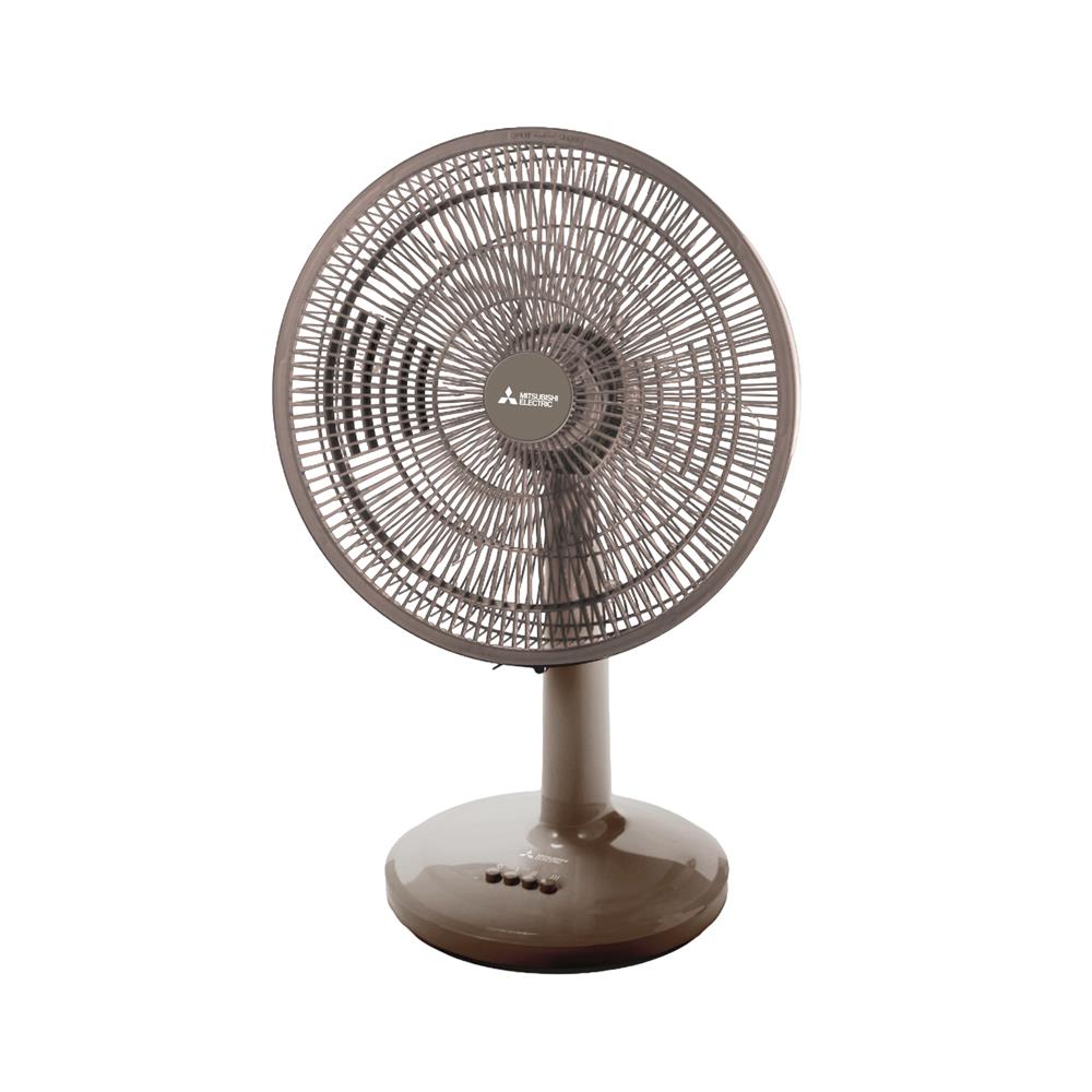 พัดลมตั้งโต๊ะ 16 นิ้ว MITSUBISHI D16A-GC MBW สีน้ำตาล