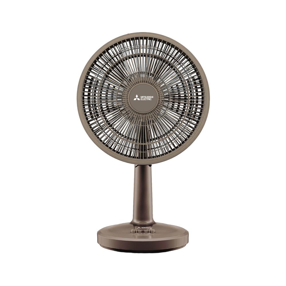 พัดลมตั้งโต๊ะ 12 นิ้ว MITSUBISHI D12A-GB MBW สีน้ำตาล
