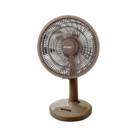 พัดลมตั้งโต๊ะ 12 นิ้ว MITSUBISHI D12A-GB MBW สีน้ำตาล_1