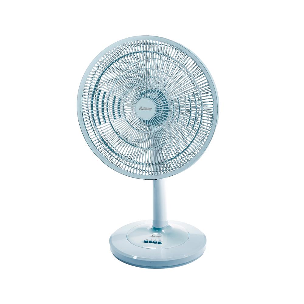 พัดลมตั้งโต๊ะ 18 นิ้ว MITSUBISHI D18A-GB ABL สีฟ้า