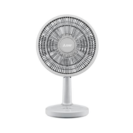 พัดลมตั้งโต๊ะ 12 นิ้ว MITSUBISHI D12A-GB MGY สีเทาอ่อน_0