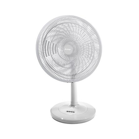 พัดลมตั้งโต๊ะ 12 นิ้ว MITSUBISHI D12A-GB MGY สีเทาอ่อน_1