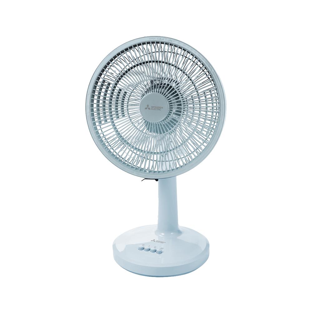 พัดลมตั้งโต๊ะ 12 นิ้ว MITSUBISHI D12A-GB ABL สีฟ้า