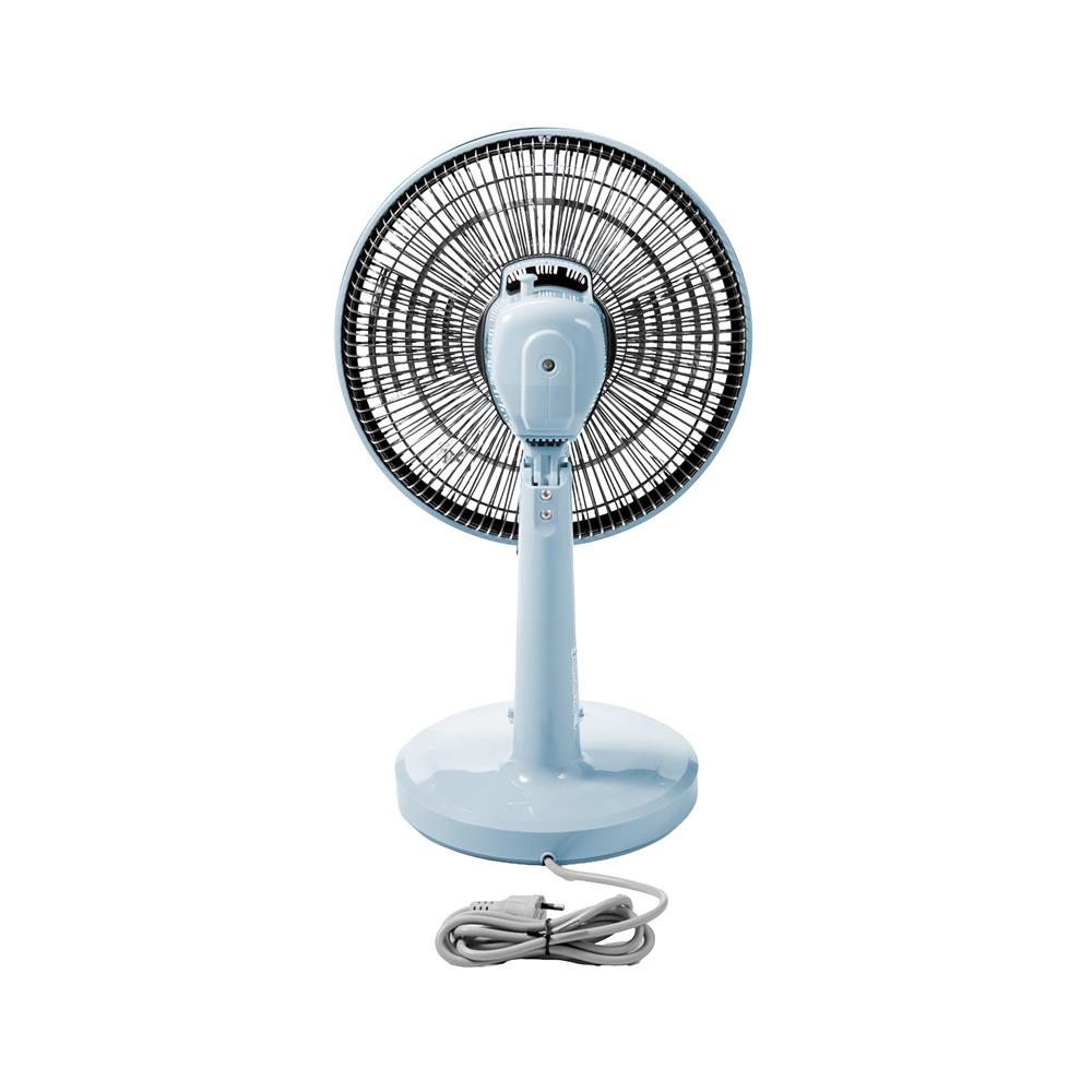 พัดลมตั้งโต๊ะ 12 นิ้ว MITSUBISHI D12A-GB ABL สีฟ้า