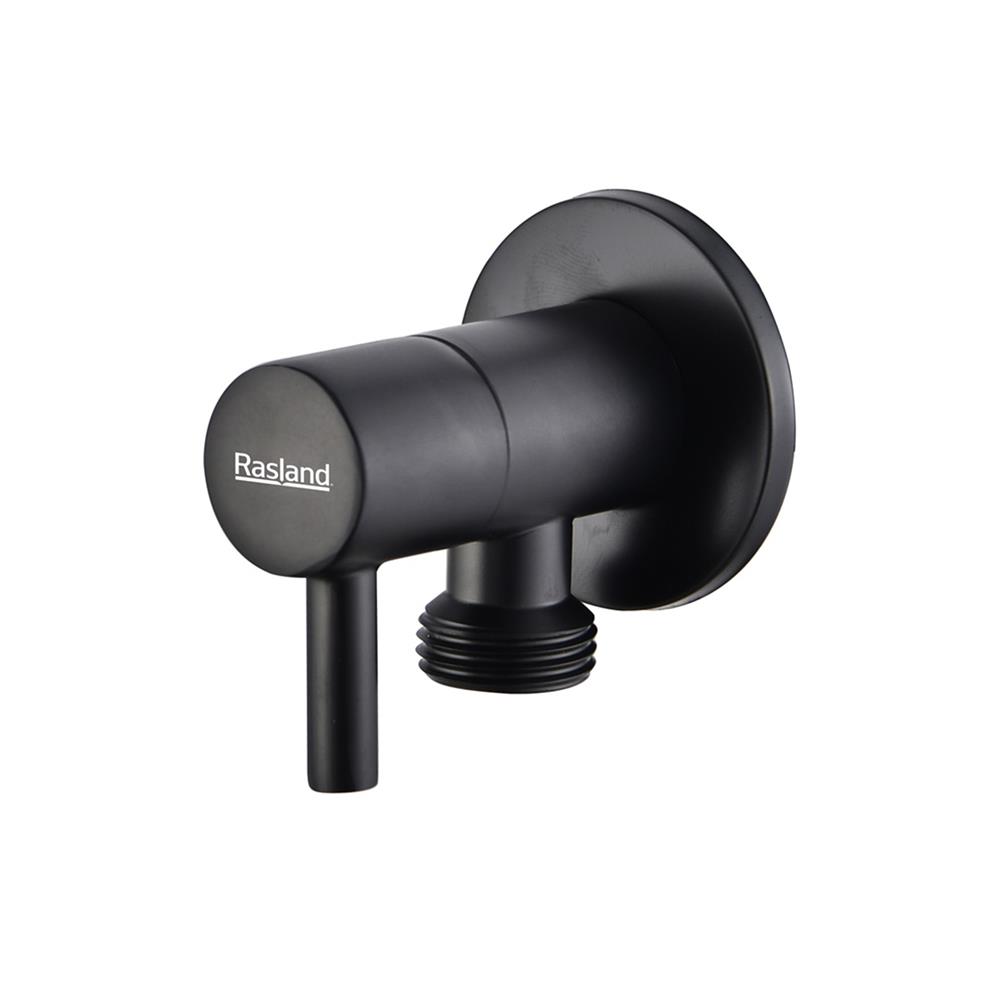 สต๊อปวาล์ว 1 ทาง RASLAND RA C321-C55-BK สีดำ