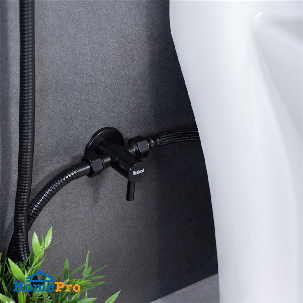 สต๊อปวาล์ว 2 ทาง RASLAND RA C322-C66-BK