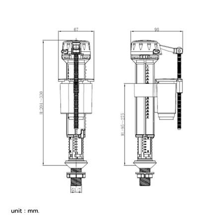 วาล์วครบชุด COTTO F930000_1