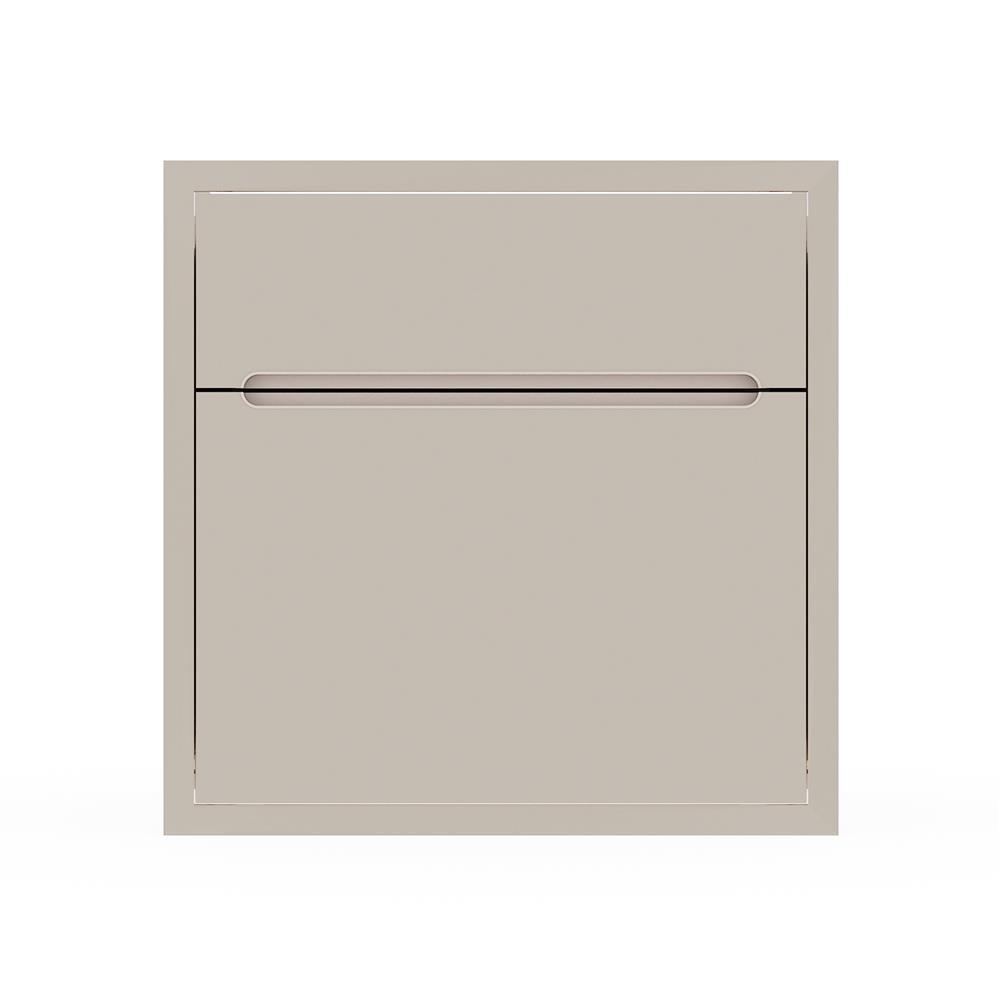 ตู้ลิ้นชัก KITZCHO CURVE 66x66 ซม. สี SAHARA