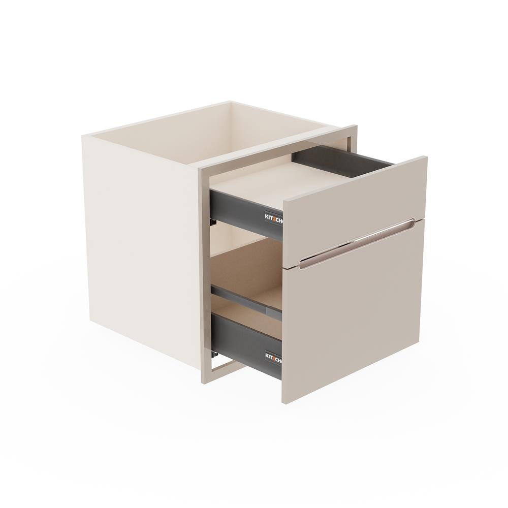 ตู้ลิ้นชัก KITZCHO CURVE 66x66 ซม. สี SAHARA