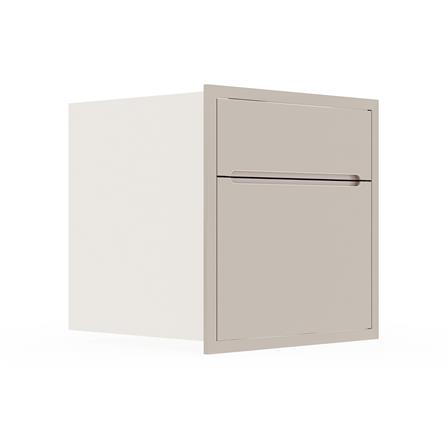 ตู้ลิ้นชัก KITZCHO CURVE 66x66 ซม. สี SAHARA_1